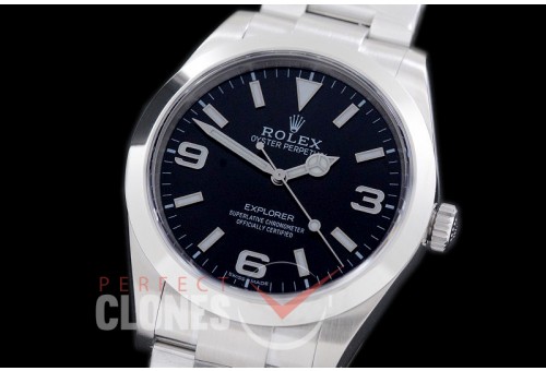 0RLEX00061S Explorer 1 ARF/JF V2 214270 SS Black SA 3132 904 Steel 