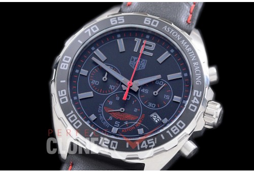 0 0 TGF1-AM-101L Formula 1 Aston Martin Special Ed Chronograph SS/LE Grey/Orange OS 10 Qtz
