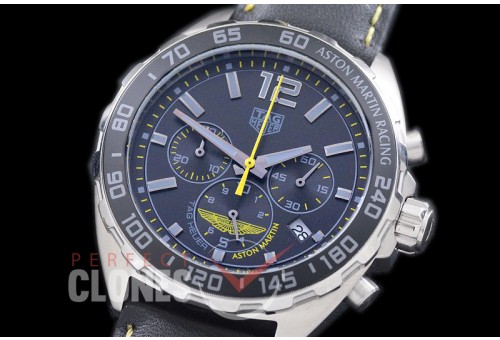 0 0 TGF1-AM-102L Formula 1 Aston Martin Special Ed Chronograph SS/LE Grey/Yellow OS 10 Qtz