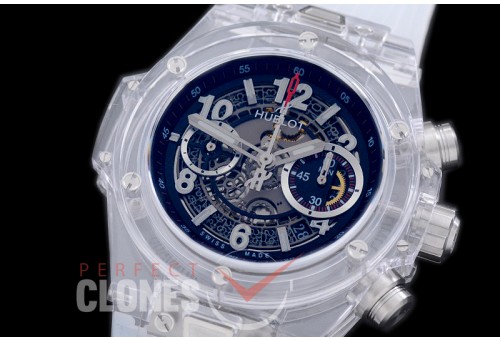 HB45-031 Big Bang Unico HP/RU Grey Skeleton Asian 7750 28800 