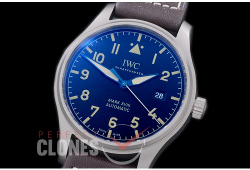 IWM18-211 GS Mark XVIII Pilot Heritage Special Edition Automatic IW327006 TI/LE Blue A-2892