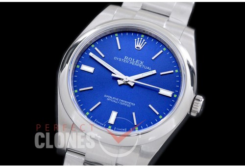 RLOY00102S JF/ARF 904L Steel Osyter Perpetual 114300 SS/SS Blue SH 3132