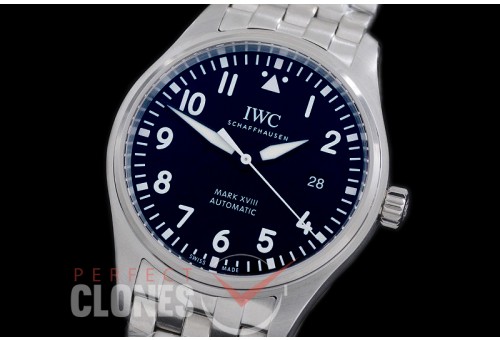 IWM18-202S MK Mark XVIII Pilot Automatic IW327011 SS/SS Black A-2892