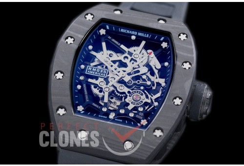 RM035-02-031 Rafal Nadal America Tourbilon Black NTPT/RU Skeleton Customized Movt