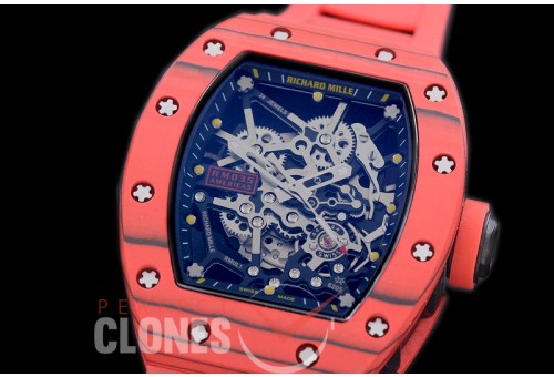 RM035-02-032 Rafal Nadal America Tourbilon Red NTPT/RU Skeleton Customized Movt
