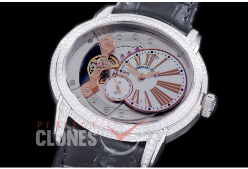 AP15350-106D Millinery 4102 SS/LE White/Rose Gold Roman Asian Customized 4101 M