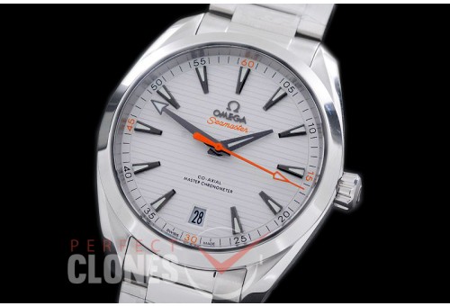 OMAT41-021S XF/VSF Aqua Terra Date Automtaic SS/SS White VS Cal 8900 Superclone 