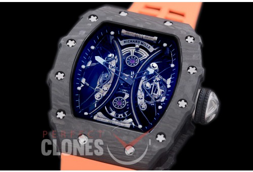 RM053-01-104 RM 053-01 Pablo Mac Donough Limited Ed NTPT/RU Skeleton Customized Movt