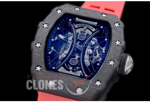 RM053-01-102 RM 053-01 Pablo Mac Donough Limited Ed NTPT/RU Skeleton Customized Movt