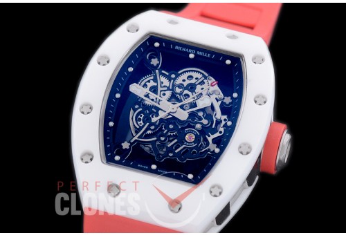 RM035-02-047 Rafal Nadal America Tourbilon Black CER/RU Skeleton Customized Movt