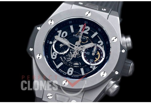 HB45-015B Big Bang Unico Matte CER/RU Black Skeleton Asian 7750 28800 