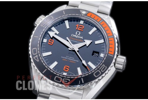 0 OMCPO435-031S XF Seamaster Planet Ocean 43.5mm Black/Orange SS/SS VS 8900 Superclone 