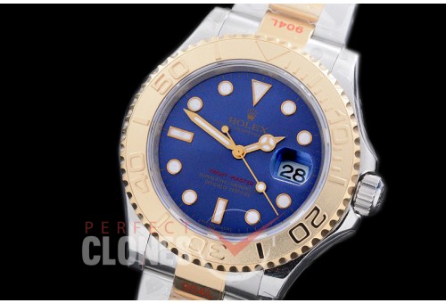 0 0 RYMENT00973 GMF 2016 116623 904L Steel Yachtmaster Men SS/YG Blue SA 3135
