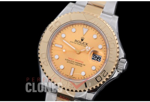 0 0 RYMENT00974 GMF 2016 116623 904L Steel Yachtmaster Men SS/YG Gold SA 3135