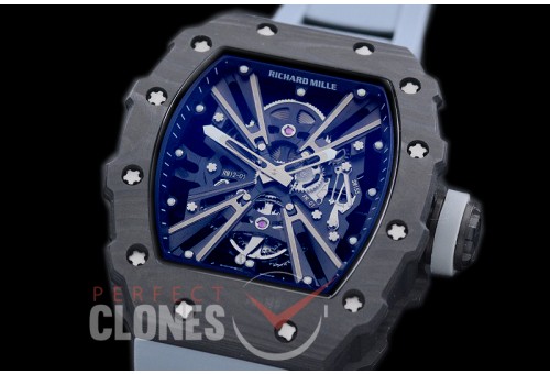 RM012-01-107 RM012 Tourbillon Black/Grey NTPT/RU Black Skeleton Customized Movt
