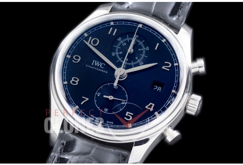 IWPGC10003 IW390303 Portugieser Chromo Classic SS/LE Black A-7750 Modified 
