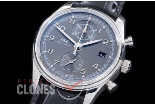 IWPGC10004 IW390303 Portugieser Chromo Classic SS/LE Grey A-7750 Modified 