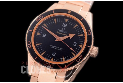 0 0 0 0 OMCPO-40-703 XF Seamaster 2014 RG/RG Black Miyota 8205 