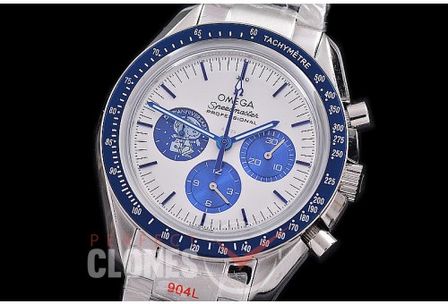 0 0 0 0 OMSP00251S Speedmaster Snoopy Limited Edition SS/SS White OS20 Quartz