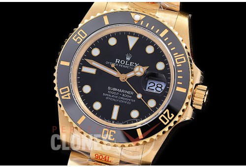  RLSF-41-0001 GMF 904L Steel 2020 41mm Submariner 126618LN YG/YG Black VR 3235