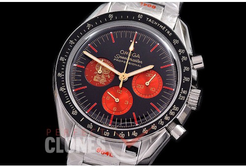 0 0 0 0 OMSP00252S Speedmaster Snoopy Limited Edition SS/SS Black OS20 Quartz