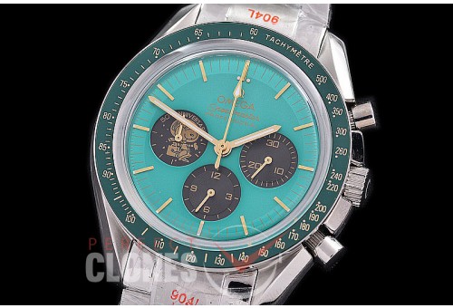 0 0 0 0 OMSP00253S Speedmaster Snoopy Limited Edition SS/SS Green OS20 Quartz