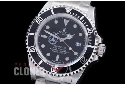 0 0 RLSD00022 BP 16600 Classic Sea Dweller Polizia Di Stato Special Ed SS Black VR 3135 - Special Offer !