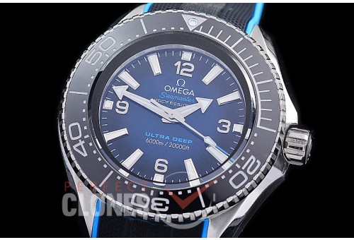 OMCPOUD-013R TF Seamaster Planet Ocean Ultra Deep SS/RU Blue A-2824