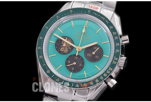 0 0 0 0 OMSP00253S1 Speedmaster Snoopy Limited Edition SS/SS Green OS20 Quartz