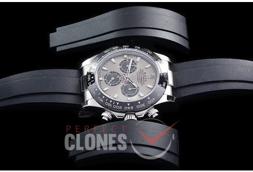 0 0 0 RLDS00458R OMF Daytona 116519LN SS/CER/RU Grey Sticks Asian 7750
