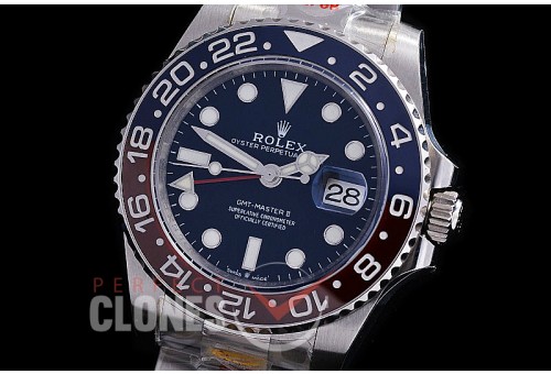 0 0 0 0 0 RLGS00814 NF V2 904L Steel 116710BLRO CHS SS/SS Pepsi GMT Blue SA3285 - Special Offer 