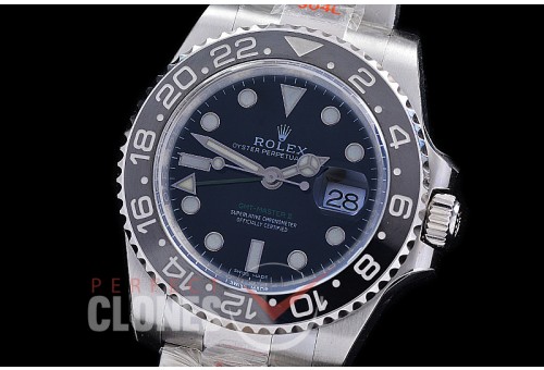 0 0 0 0 0 RLGS00811 NF V2 904L Steel 116710LN CHS SS/SS GMT Black SA 3186 - Special Offer 