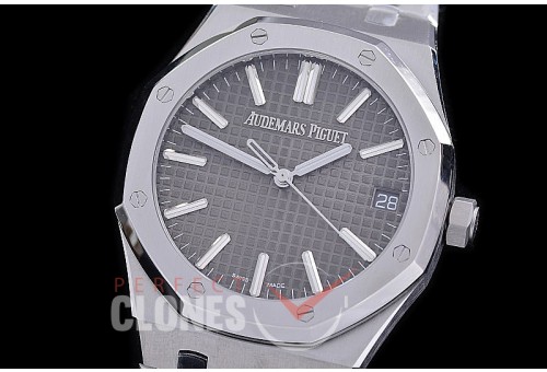 AP15510-013 ZF AP15510ST 50th Anniversary Royal Oak Automatic SS/SS Grey Asian Clone Calibre 4302 28800bph