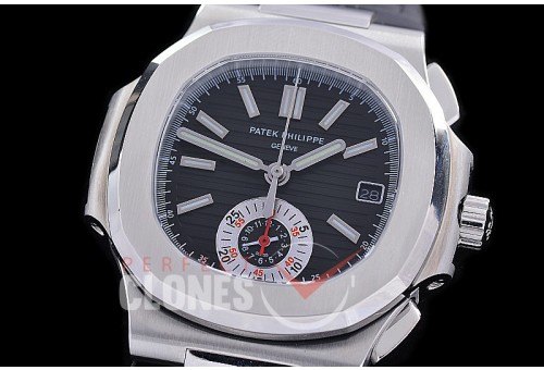 PP-5980-102L PPF Nautilus 5980 Chronograph SS/LE Grey Sticks Asian Clone Calibre CH28-520 C