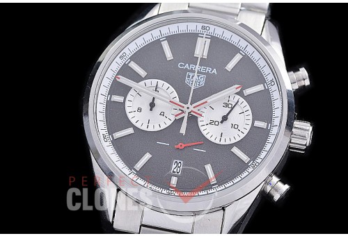 TGCC-42-109 Carrera Classic Chronograph SS/SS Grey OS 20 Qtz 