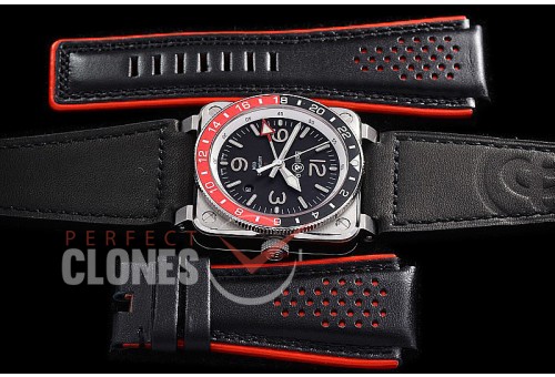 0 0 0 0 0 0 0 0 0 BR03-93-031 ANF/OXF BR03-93 Coke GMT SS/LE Black Asian Customized 2836 - Perforated Leather Strap/Tool Kit Bundle 
