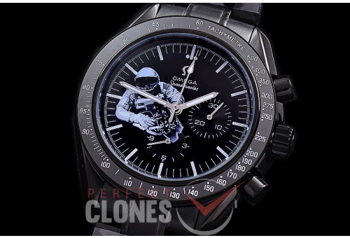 0 0 0 0 OMSP00286S1 Speedmaster Moon Watch Limited Edition PVD/RG Black OS20 Quartz