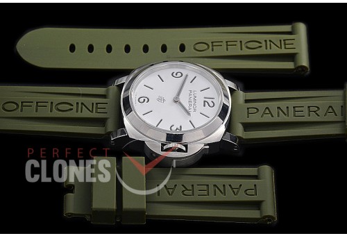 0 0 0 0 PN1087W01 HWF Pam 1087 W Series Luminor Base White Logo SS/LE Black A-6497 