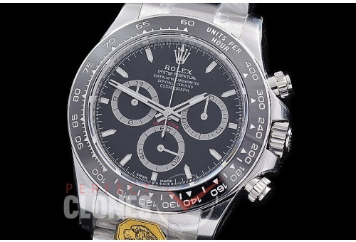 0 0 0 0 RLDS-126500-202 Gold-F 904L Steel Daytona 126500LN SS/SS Black Sticks DD 4131 Superclone - 72 Hours Power Reserve Movement 