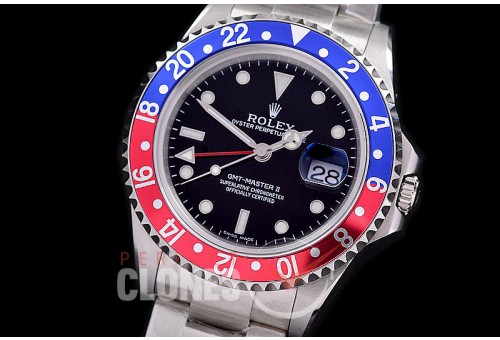 0 0 0 0 0 0 0 RLGS00033 BP GMT 16710 Blue/Red Pepsi Bezel SS/SS Black SA 3186 CHS