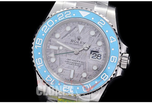 RLGS00969 Clean-F 904L Steel GMT 126710 Special Tiffany-Meteorite Edition SS/SS Meteorite VR 3285 CHS 
