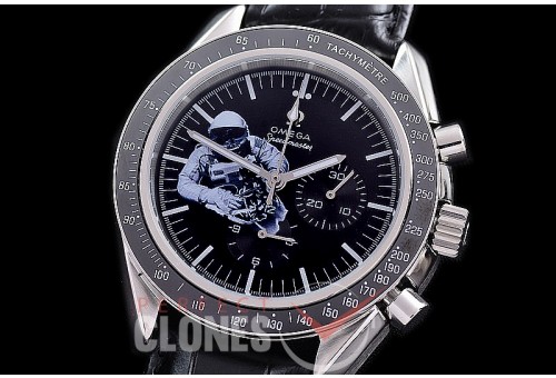 0 0 0 0 OMSP00266L Speedmaster Moon Watch Limited Edition SS/RG/SS Black OS20 Quartz