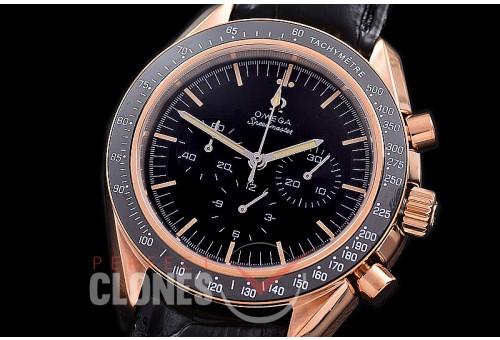 0 0 0 0 OMSP00272L Speedmaster Moon Watch Limited Edition RG/LE Black OS20 Quartz