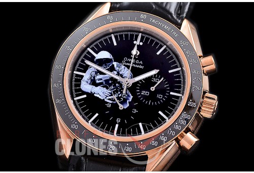 0 0 0 0 OMSP00276L Speedmaster Moon Watch Limited Edition RG/LE Black OS20 Quartz