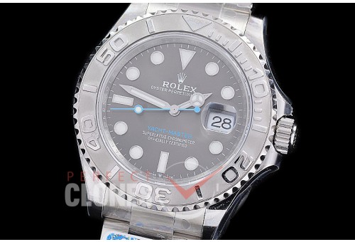 0 0 0 0 0 0 RYMEN00991 C-Plus F 904L Steel Yachtmaster 126622 Men SS/SS Rhodium Grey 3235