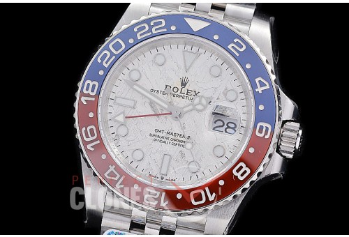 0 0 0 0 0 0 0 RLGS00975J C-PLus 904L Steel GMT 126710BLRO Pepsi SS/SS/Jubilee Meteorite 3285 CHS