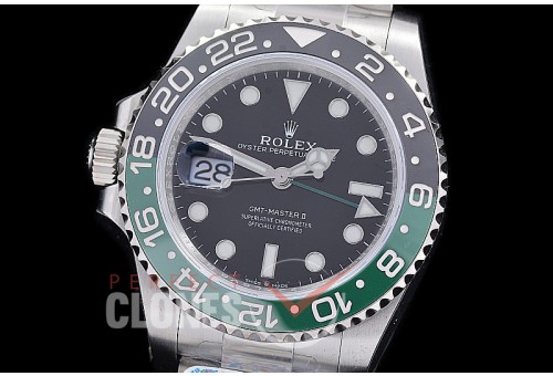 0 0 0 0 0 0 0 RLGS00977 C-PLus 904L Steel Lefty GMT 126720VTNR Sprite SS/SS/Oyster Black 3285 CHS