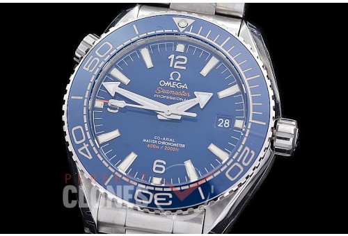 0 0 0 0 0 OMCPO435-023S M+S-F Seamaster Planet Ocean 43.5mm Blue SS/SS Calibre 8900 Superclone - 72 Hours Reserve 