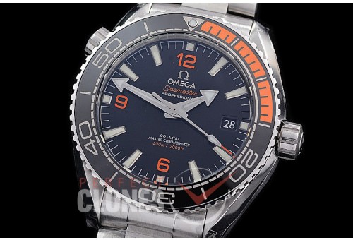 0 0 0 0 0 OMCPO435-022S M+S-F Seamaster Planet Ocean 43.5mm Black SS/SS Calibre 8900 Superclone - 72 Hours Reserve 