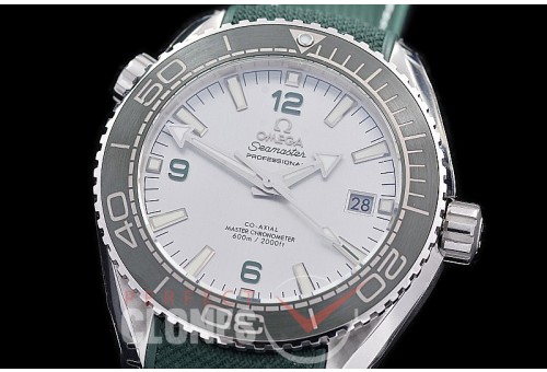 0 0 0 0 0 OMCPO435-024R M+S-F Seamaster Planet Ocean 43.5mm White SS/RU Calibre 8900 Superclone - 72 Hours Reserve 